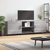 Sonoma TV-taso harmaana 150x30x50 cm teknisestä puusta