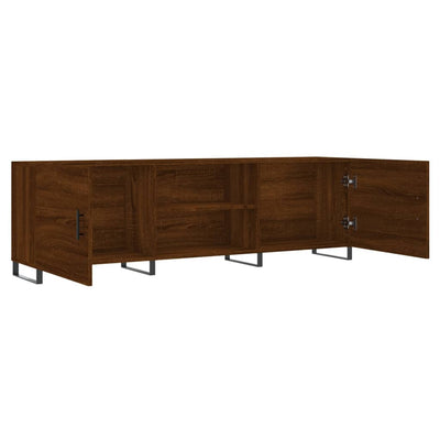TV-taso ruskea tammi 150x30x50 cm tekninen puu