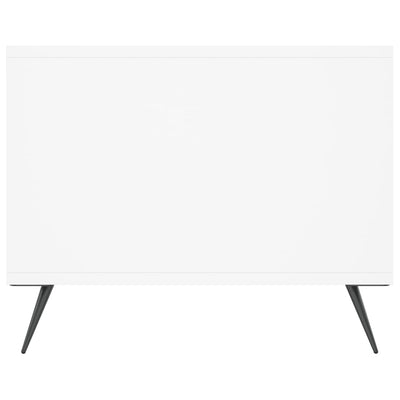 Valkoinen sohvapöytä Hirsenie 102x50x40cm (puinen)