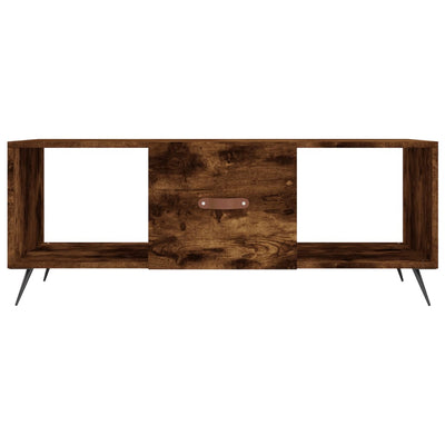 Sohvapöytä savutammi 102x50x40 cm tekninen puu