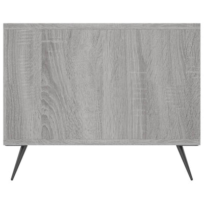 Sohvapöytä harmaa Sonoma 102x50x40 cm tekninen puu