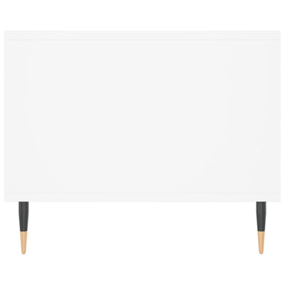 Sohvapöytä valkoinen 102x50x40 cm tekninen puu