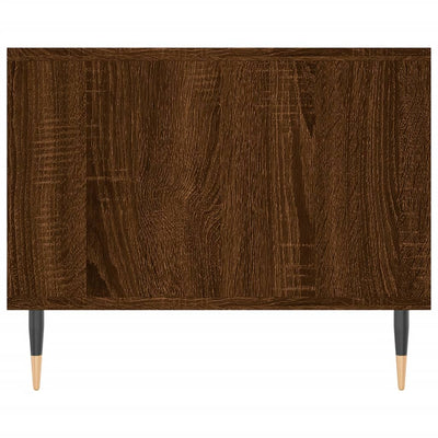 Sohvapöytä ruskea tammi 102x50x40 cm tekninen puu