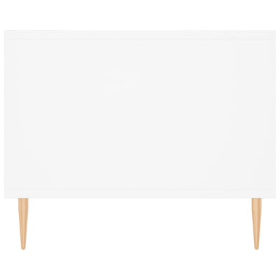 Valkoinen sohvapöytä Berchis 102x50x40cm (puinen)