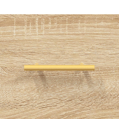 Sohvapöytä Sonoma-tammi 102x50x40 cm tekninen puu