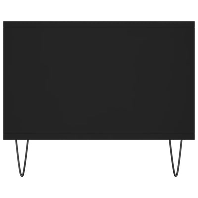 Sohvapöytä musta 102x50x40 cm tekninen puu