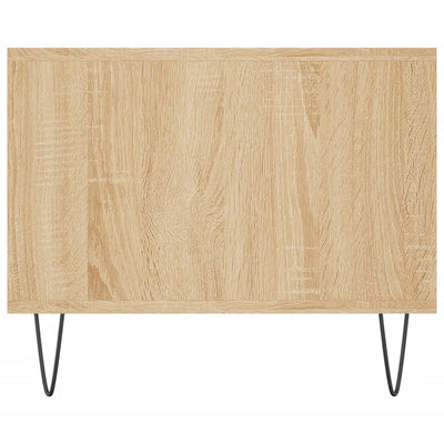 Sohvapöytä Sonoma-tammi 102x50x40 cm tekninen puu