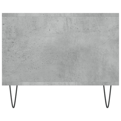 Sohvapöytä betoninharmaa 102x50x40 cm tekninen puu