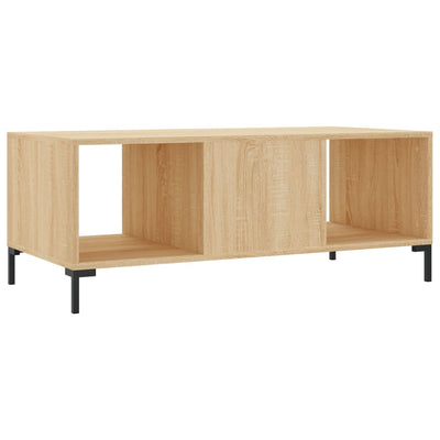 Sohvapöytä Sonoma-tammi 102x50x40 cm tekninen puu
