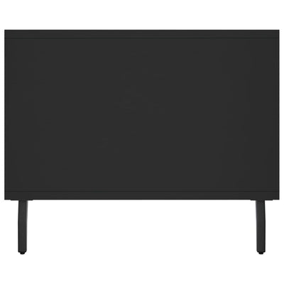 Sohvapöytä musta 102x50x40 cm tekninen puu