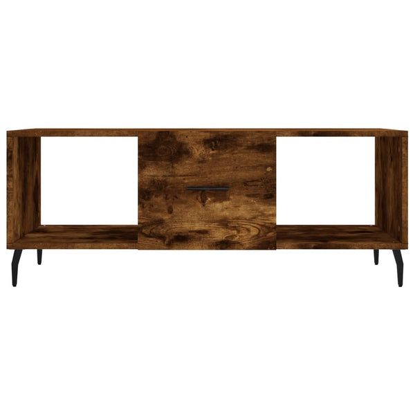 Sohvapöytä savutammi 102x50x40 cm tekninen puu