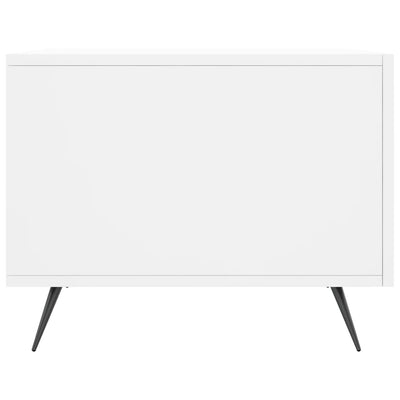 Valkoinen sohvapöydät Benoni 50x50x40cm (2 kpl, puinen)