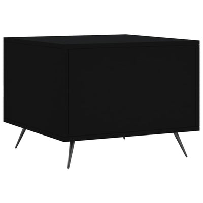 Sohvapöydät 2 kpl musta 50x50x40 cm tekninen puu