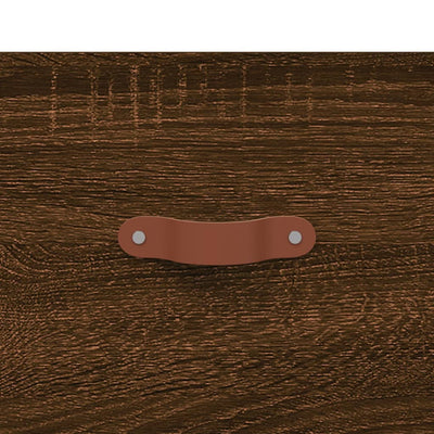 Ruskea tammi sohvapöydät Benoni 50x50x40cm (2 kpl puinen)