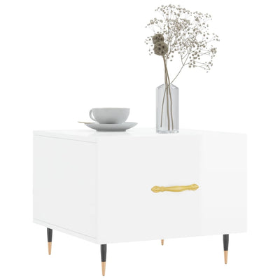 Valk sohvapöydät Gatie 50x50x40cm (2 kpl, korkeakiilto, puinen)