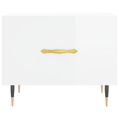 Valk sohvapöydät Gatie 50x50x40cm (2 kpl, korkeakiilto, puinen)