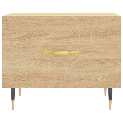 Sonoma tammi sohvapöytä Gatie 50x50x40cm (puinen)