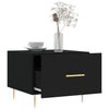 Musta sohvapöytä Ionus 50x50x40cm (puinen)