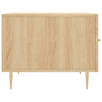 Sonoma-tammi sohvapöydät Ionus 50x50x40cm (2 kpl, puinen)