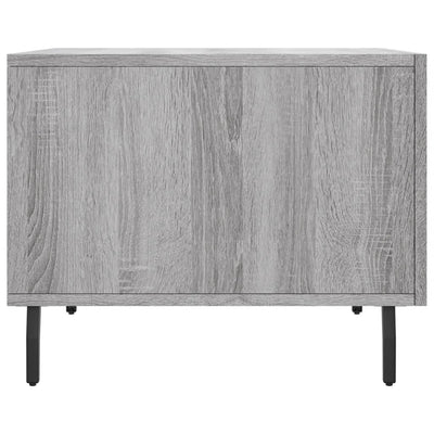 Sohvapöydät 2 kpl harmaa Sonoma 50x50x40 cm tekninen puu