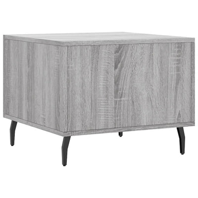 Sohvapöydät 2 kpl harmaa Sonoma 50x50x40 cm tekninen puu