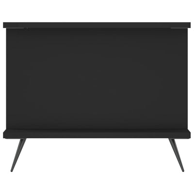 Sohvapöytä musta 90x50x40 cm tekninen puu