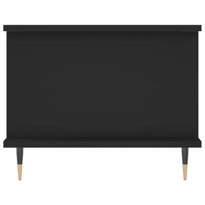 Sohvapöytä musta 90x50x40 cm tekninen puu