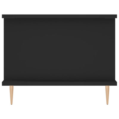 Sohvapöytä musta 90x50x40 cm tekninen puu