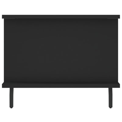 Sohvapöytä musta 90x50x40 cm tekninen puu