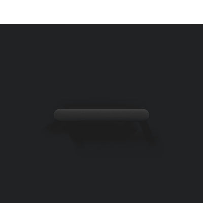 Musta kenkäkaappi Misza 60x35x105cm (puinen)