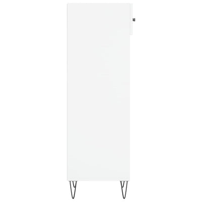 Valkoinen kenkäkaappi Milam 30x35x105cm (puinen)