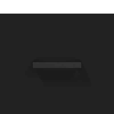 Musta kenkäkaappi Albinita 30x35x105cm (puinen)