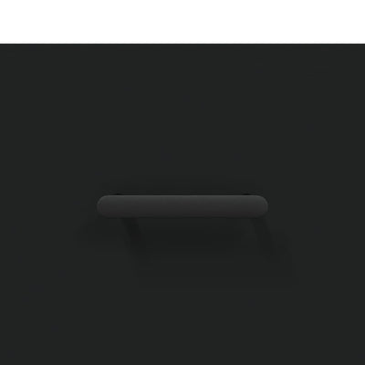 Musta kenkäkaappi Estill 30x35x105cm (puinen)