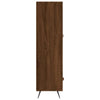 Kaappi ruskea tammi 69,5x31x115 cm tekninen puu