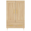 Kaappi Sonoma-tammi 69,5x31x115 cm tekninen puu