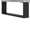 Kaappi betoninharmaa 69,5x31x115 cm tekninen puu