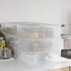 Muoviset säilytyslaatikot 6 kpl 5 l pinottava