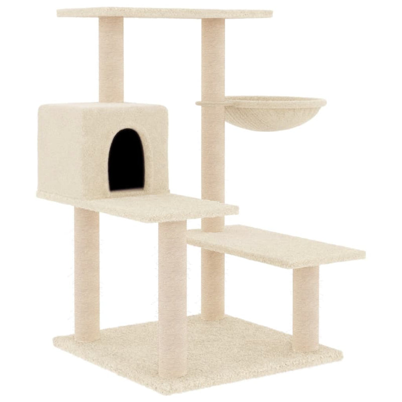 Kerma kissan kiipeilypuu sisal- raapimispylväillä Ricki 82,5cm
