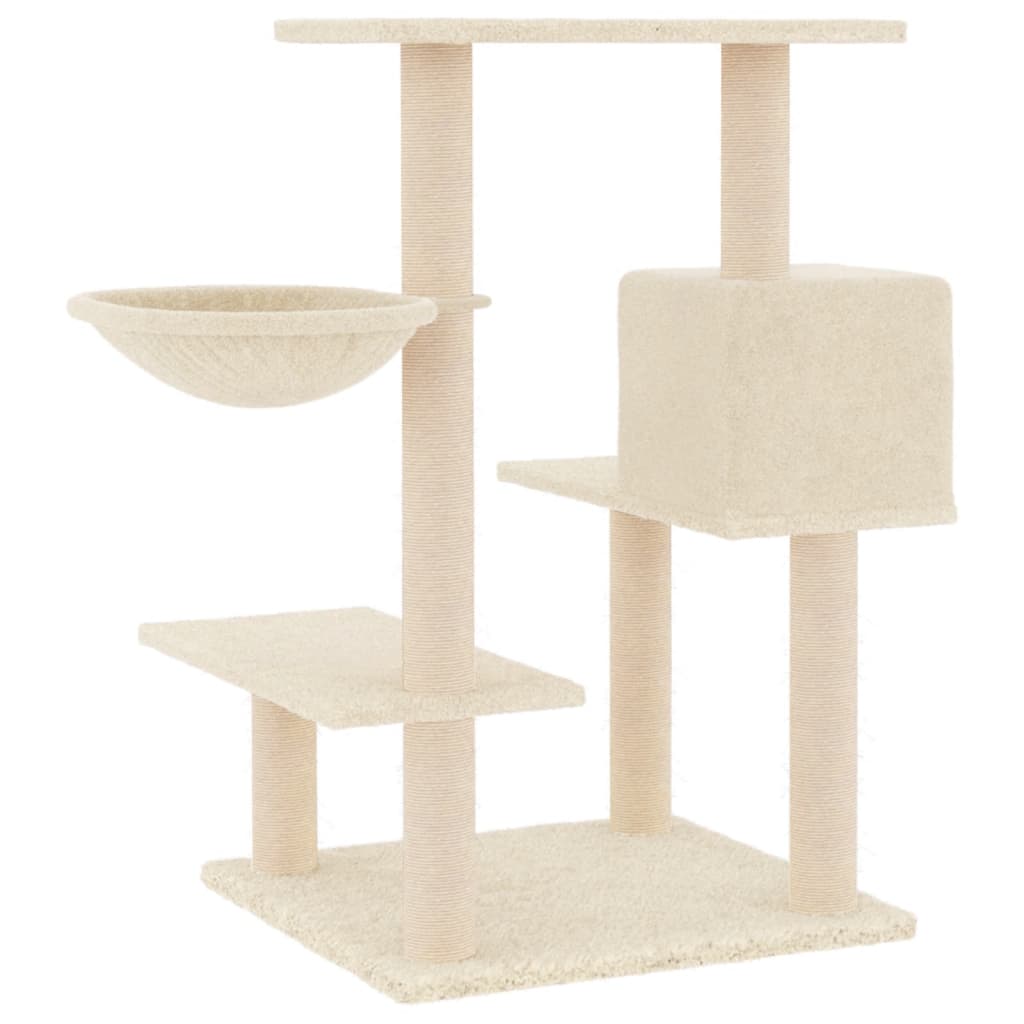 Kerma kissan kiipeilypuu sisal- raapimispylväillä Ricki 82,5cm