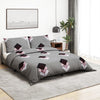 Pussilakanasetti Temhur 200x200cm (puuvilla) harmaa