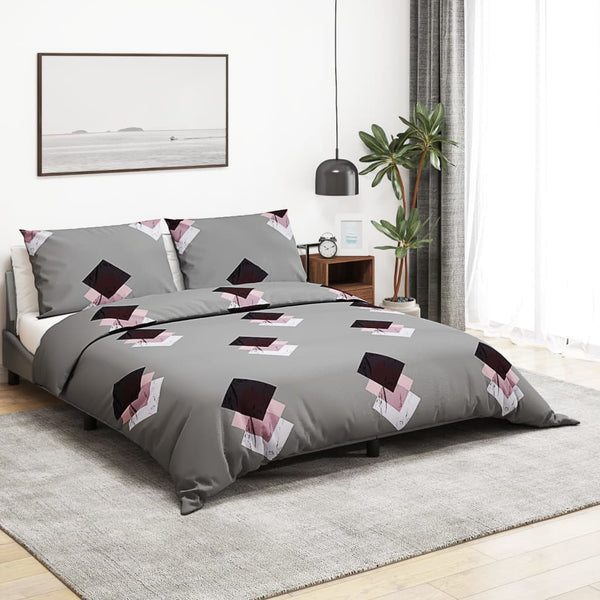 Temhur pussilakanasetti harmaa 240x220cm (puuvilla)