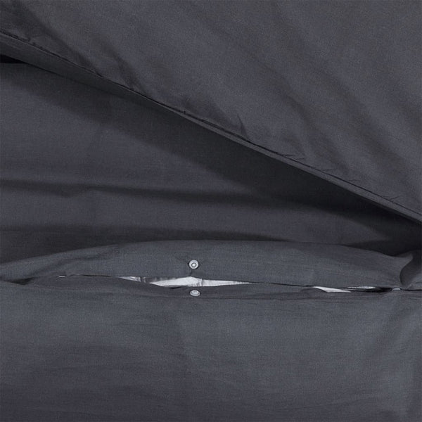 Pussilakanasetti Temhur 140x200cm mustana (puuvilla)