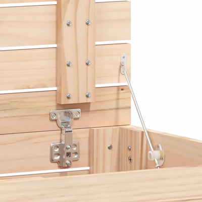 Pyykkikori 88,5x44x76 cm täysi mänty