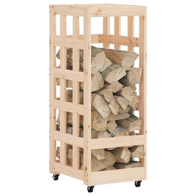 Klapiteline pyörillä 40x49x110 cm täysi mänty
