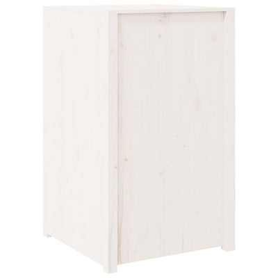 Ulkokeittiökaappi valkoinen 55x55x92 cm täysi mänty