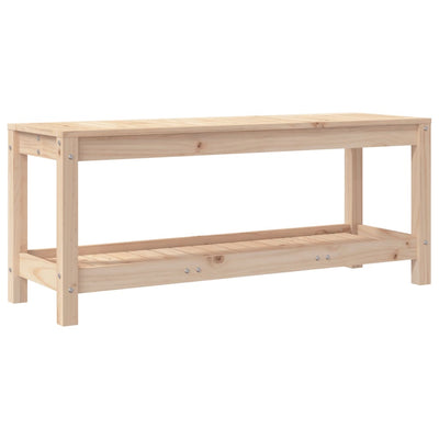Puutarhapenkki 108x35x45 cm täysi mänty