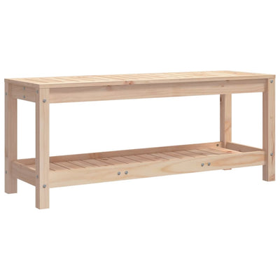 Puutarhapenkki 108x35x45 cm täysi mänty