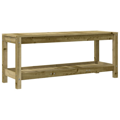 Puutarhapenkki 108x35x45 cm kyllästetty täysi mänty