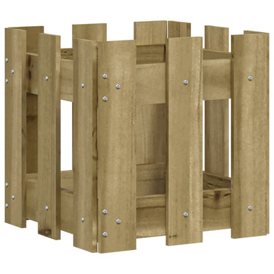 Kukkalaatikko aitamuotoilu Geb 30x30x30cm (kyllästetty mänty)