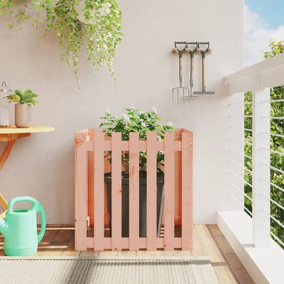 Kukkalaatikko aitamuotoilu Geb 70x70x70cm (douglaskuusi)